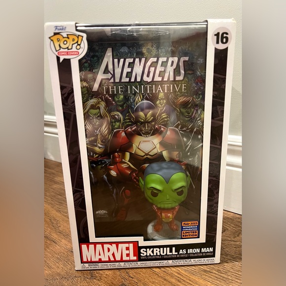 Funko Pop! Comic Covers: Marvel - Skrull as Iron Man - Picture 2 of 9